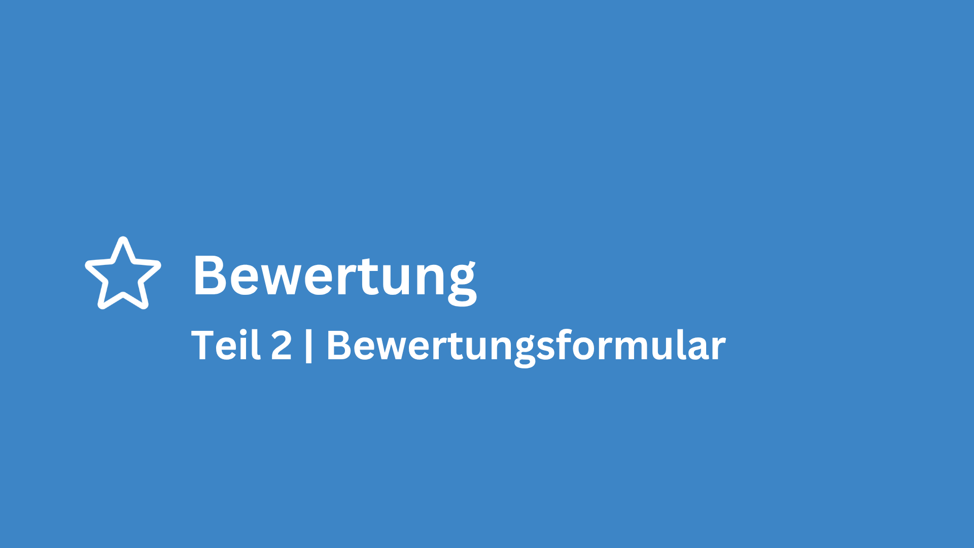 Bewertung 2