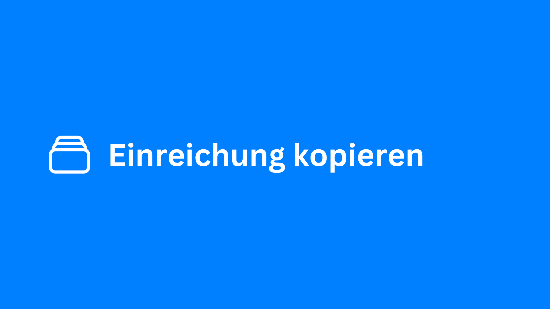 Einreichung kopieren