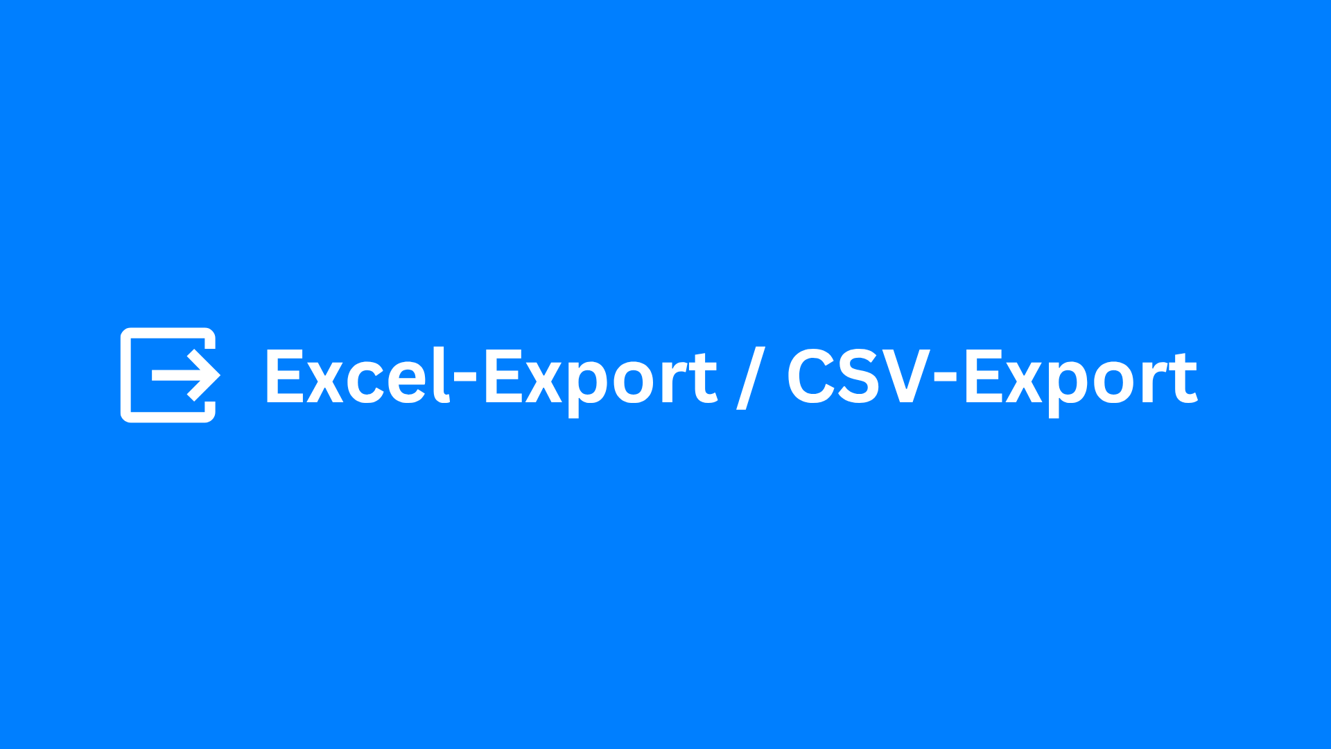 Export