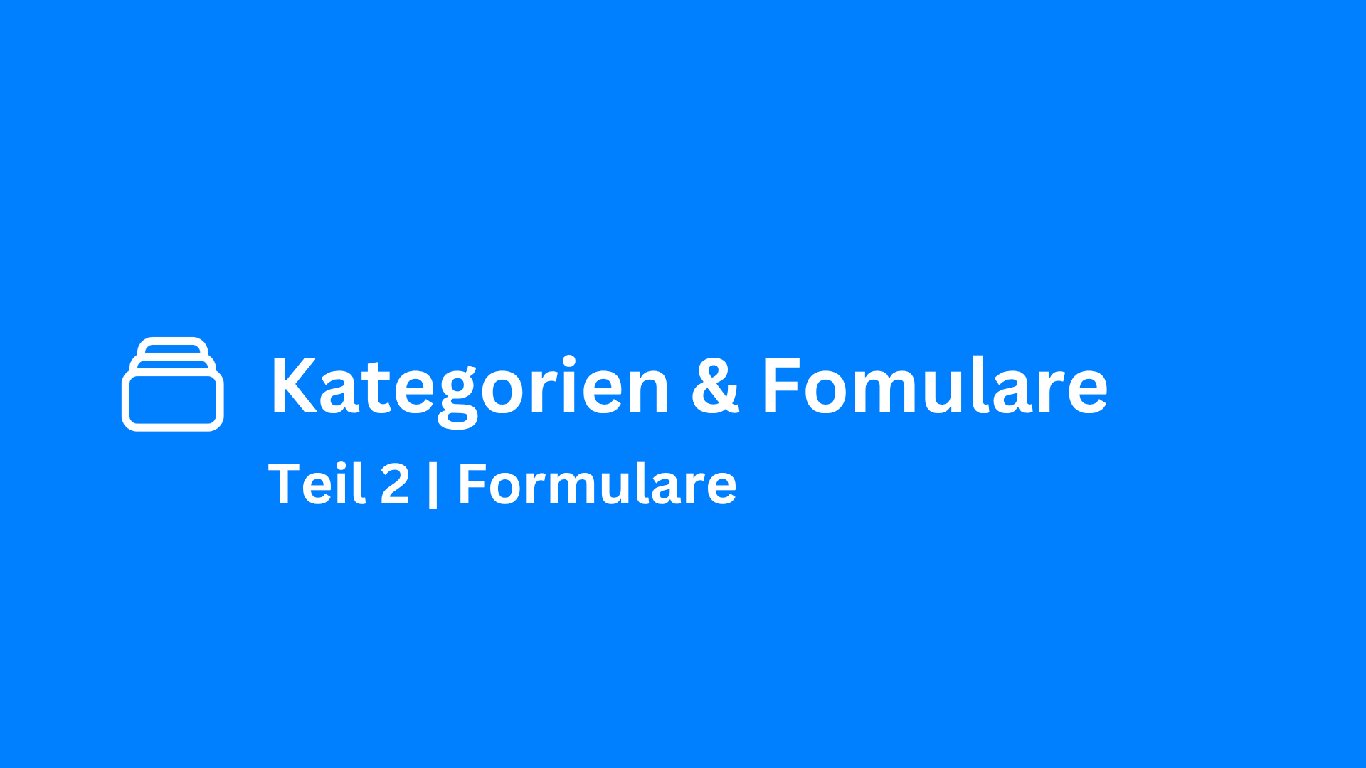 Formulare