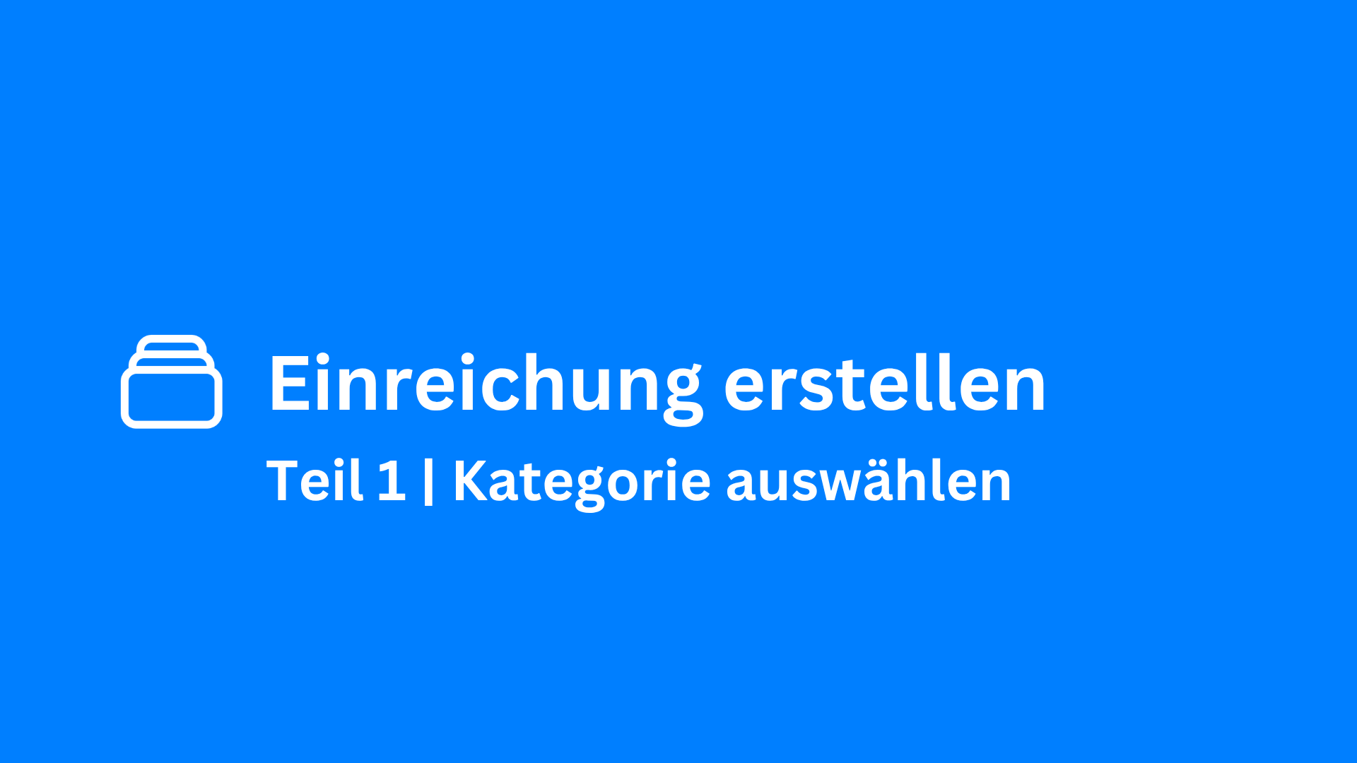 Katgorie auswählen