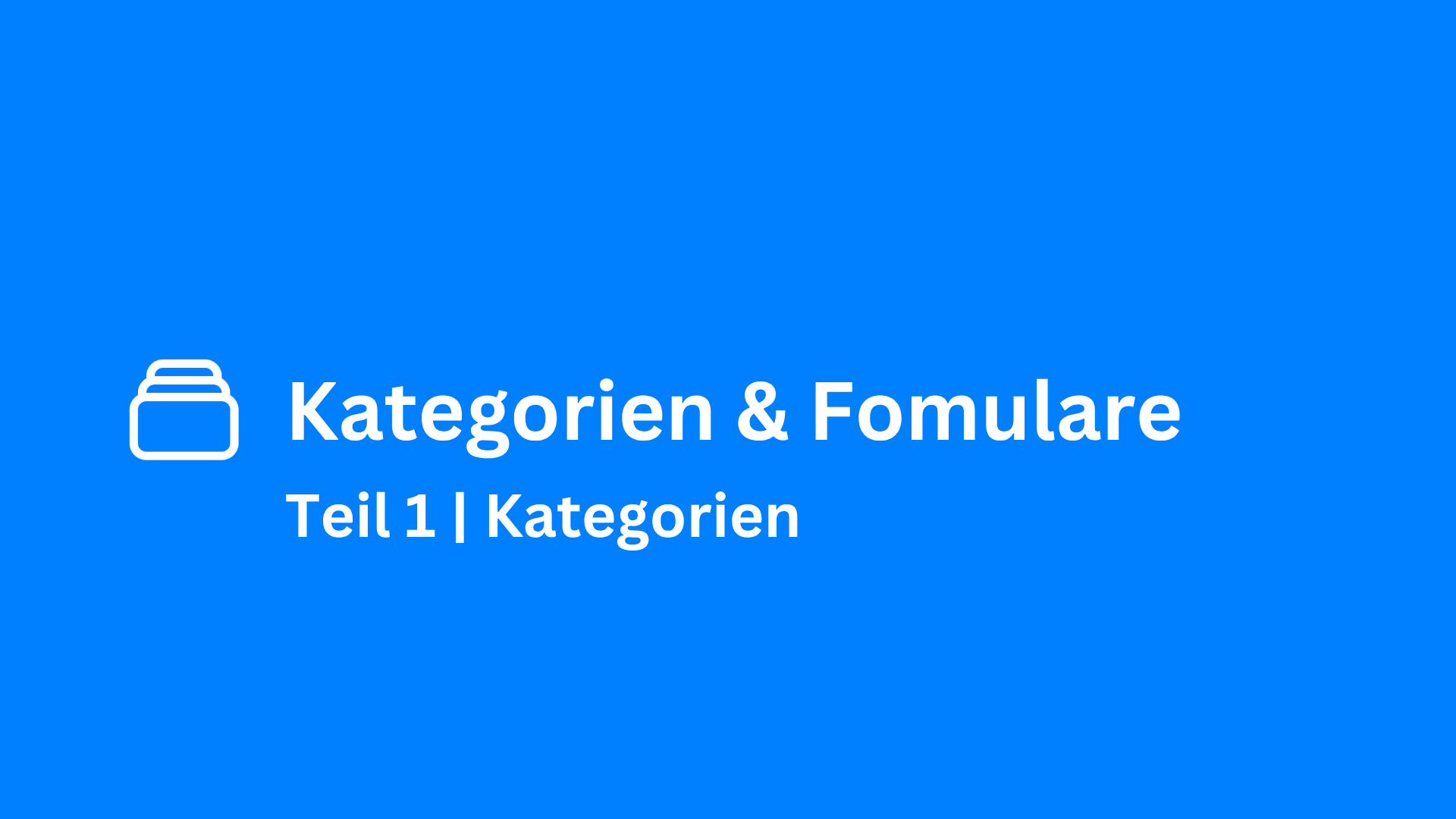 Katgorien