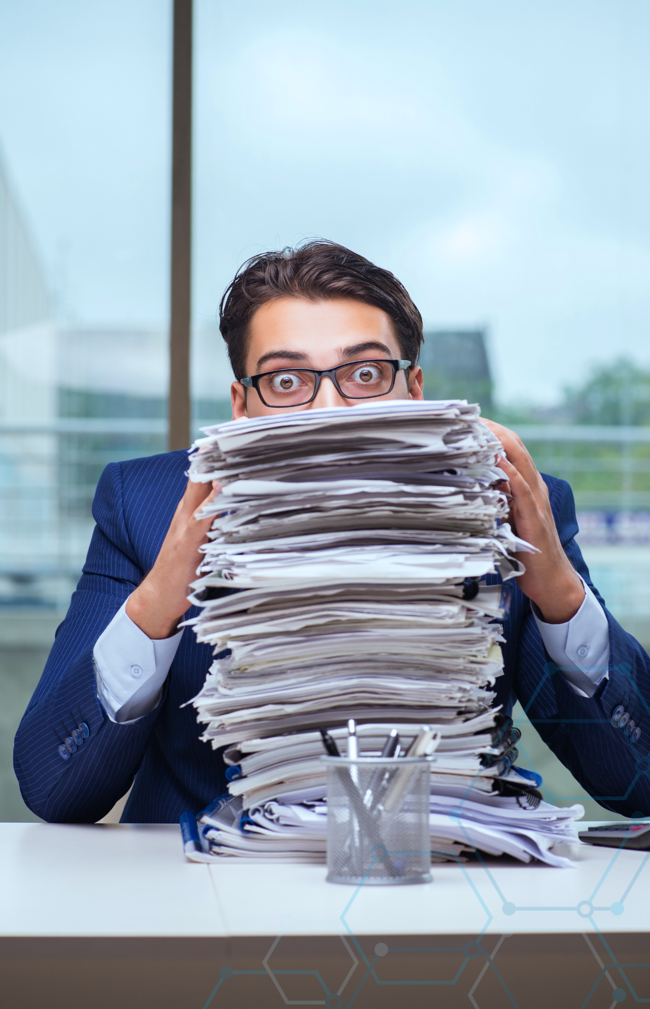 Chaos manueller Abstract Management Prozess