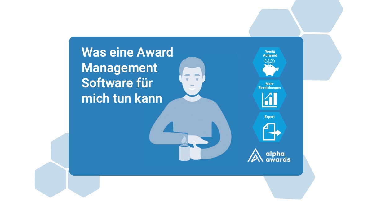 Was eine Award Management Software für mich tun kann