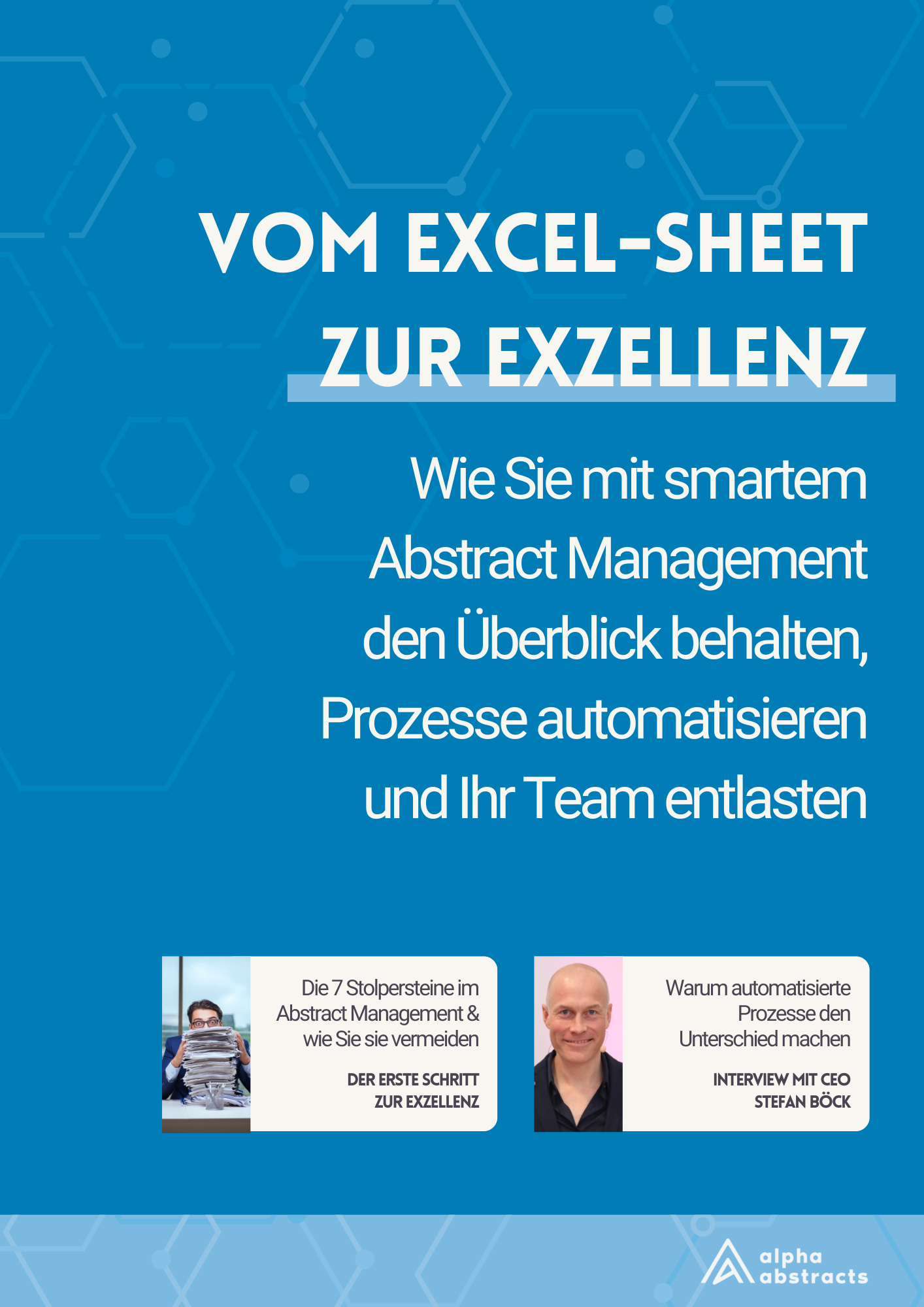 Titelblatt Whitepaper alpha abstracts